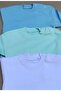 Long Sleeve Baby Top (PACK OF 3) (BLUE, WHITE, GREEN) 0-24 Months - 4