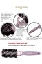 32 Mm-Lom1182 Nano Technology Ceramic + Ionic Thermal Blow Dry Hair Brush, Natural Bristle Tooth, Professional - 2