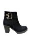 1658-22 Oiled Leather Fashion Zippered Women's Boots - 3