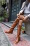Helsin Women's Tan Accessory Detail Boots - 6