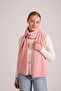 Women's Melange Soft Button Scarf Pink 23w506 - 4