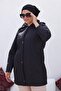 Mother's Stitched Goose Feather Knee Length Oversize Large Quilted Coat - 5
