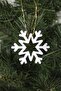 Christmas Pine Tree Ornaments 20 Pieces Snowflake New Year Decoration - 2