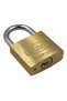 Yuma Standard Padlock Brass Yellow 40 Mm 1 Pack (6 Pieces) - 6