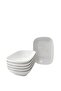 Thermo Melamine 17cm Salad Plate 6 Pieces