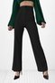 Women's Black 90's Super High Waist Loose Jeans Palazzo Trousers