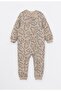 Crew Neck Long Sleeve Printed Baby Boy Sleeping Bag