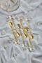 6 pieces butterfly model tea spoon white bav