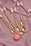 6 Butterfly Model Teaspoon Pink - 6