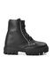 Arz2301002-f Black Fur Lined Zippered Children's Boots - 2