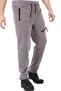 Men's Tactical Outdoor Gray Fleece Trousers with Pockets - 3