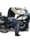 Motorcycle Knee Protection Cover Motorcycle Knee Pad Anti-Rain Wind Protective Cover (Easy to Wear) - 3