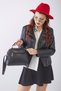Women's Black Midi Bag Cty-lbn-0082 - 7