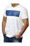 Baskili Beyaz T-shirt - 2