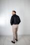 Elvio Fo Non Iron Slim Fit Black Shirt - 5