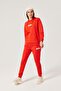 Women's Red Jogger Sweatpants F004-Rd - 2