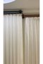 Anthracite Single Rail Wooden Rustic Curtain Hanger 210 Cm - Rustic Pipe - 6