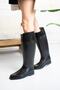 Women's Rain Boots Waterproof Black Color
