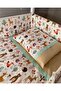 Cute Forest Pattern Combination 120x200 Baby Montessori Bedding Set and Edge Protection Set - 4