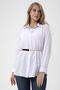 Thin Elastic Women's Belt with Chain, Coat Belt, Shirt Belt, Dress Belt - 5