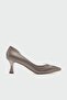 353 Copper Heeled Women's Shoes - 6