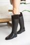 Women's Rain Boots Waterproof Brown Color - 2