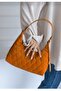 Women's Orange Hand and Shoulder Bag - 2
