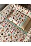 Cute Forest Pattern Combination 120x200 Baby Montessori Bedding Set and Edge Protection Set