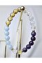 Aries Natural Stone Bracelet Aquamarine, Necef, Citrine, Amethyst