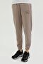 W-gf44 Bena Slogan Jogger Mink Women's Sweatpants