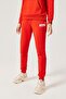 Women's Red Jogger Sweatpants F004-Rd
