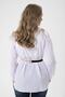 Thin Elastic Women's Belt with Chain, Coat Belt, Shirt Belt, Dress Belt - 4