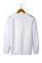Unisex White Front Veaven Printed Oversize Thick Three Thread Ribbed Crew Neck Sweatshirt - 4