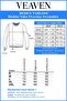 Unisex White Front Veaven Printed Oversize Thick Three Thread Ribbed Crew Neck Sweatshirt - 5