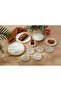 White Marble 24 Piece Set