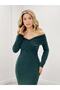 Twinkle Fabric Boat Neck Fish Dress - 4