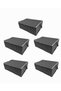 Akrc 5 Pieces Base and Sofa Bed and Cabinet Type Storage 64 X 46 X 22 Sizes - 4