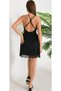 Hilaltrend Moonlight Mini Elbise - 4
