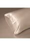 Silk Textured Cotton Satin Long Pillowcase 50X135Cm Beige Color Maternity Pillow Skin-Friendly Support Cover - 3