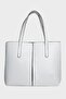 Women's Crocodile Pattern 2-Handle Zippered Large Size School Bag, Shoulder Bag, Handbag, Laptop Bag - 2