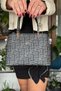 New Season Premium Product Women's Shoulder and Crossbody Bag 3004-gd - Black-combination - 6