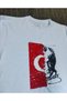 Girl's Double-Sided T-Shirt Ataturk And Turkish Flag And Dream Tutu Tulle Skirt - 3