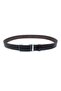 Domestic Automatic Buckle Non-Hole Buffalo Leather Classic Men's Belt Brown - 4