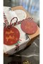 New Year Series Perforated Label Happy New Year 4 cm 20 Pieces Product Label Embossing Detailed Double Sided - 2