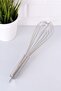 Serving Spoon Steel Wire Beater Press Egg Beater Colander Ladle Kitchen Barbecue Grill Tongs - 5