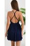 Hilaltrend Moonlight Mini Elbise - 5