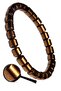 Certified Rose Barrel Cut Aaa Hematite Stone Bracelet - Tarnish Resistant