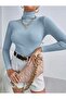 Ribbed Turtleneck Sweater - Raster - 2