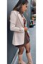 Beige Blazer Jacket - 3