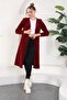 Claret Red Polar Araboy Zippered Cap - 5